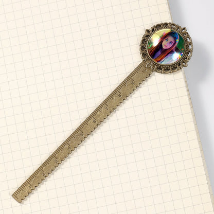 Stainless steel retro lace bookmarklet