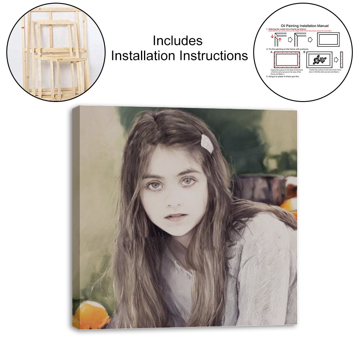 Style hanging picture