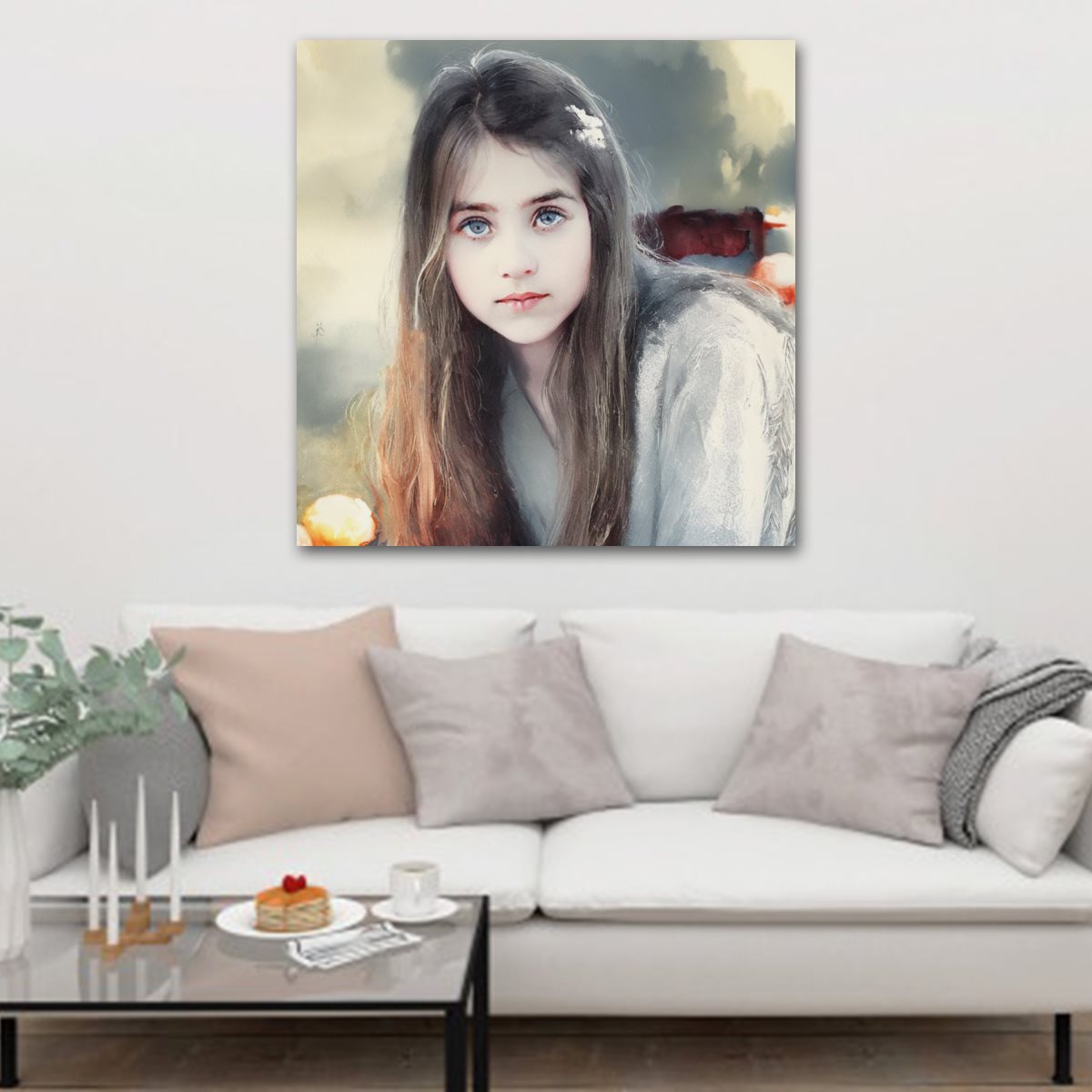 Style hanging picture