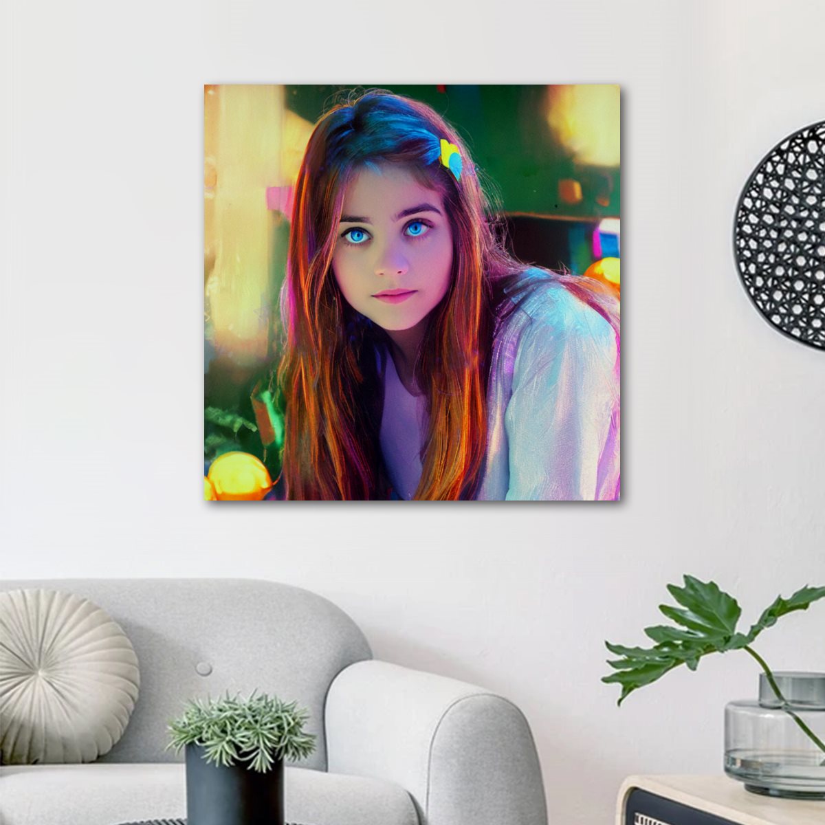 Style hanging picture