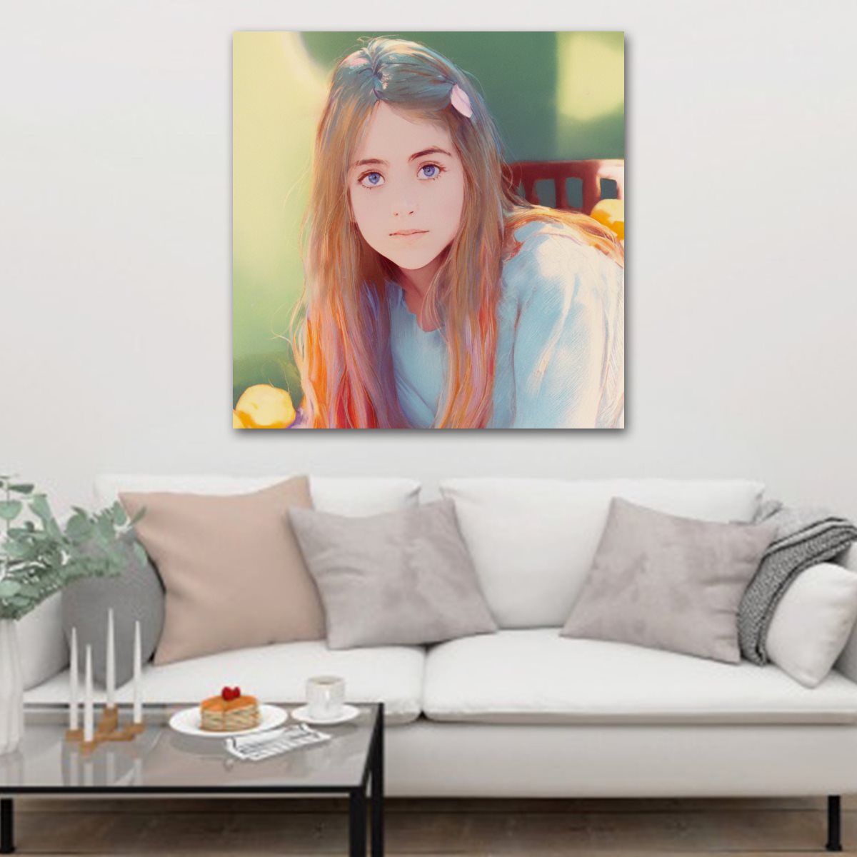 Style hanging picture