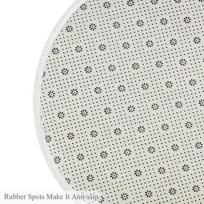 Polyester Round floor mat