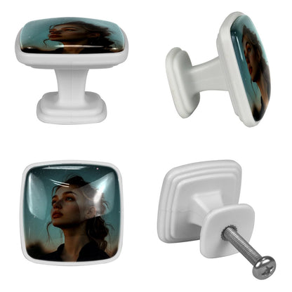 White Fluorescent drawer handle 4PC
