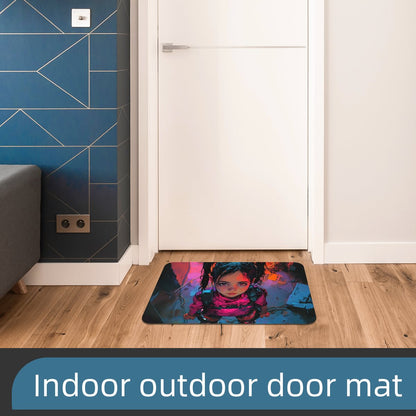 Tech velvet floor mat