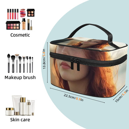 Portable cosmetic bag