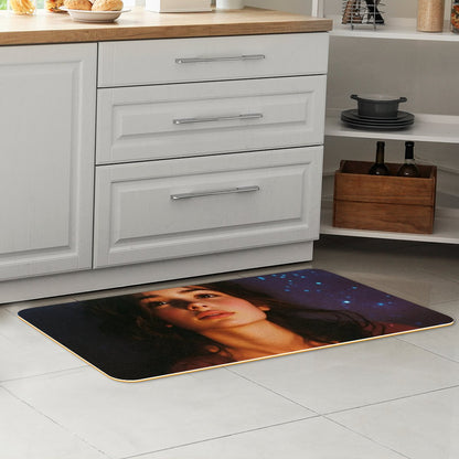 Polyester kitchen floor mats