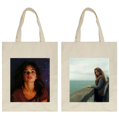 Double-Sided Canvas Bag