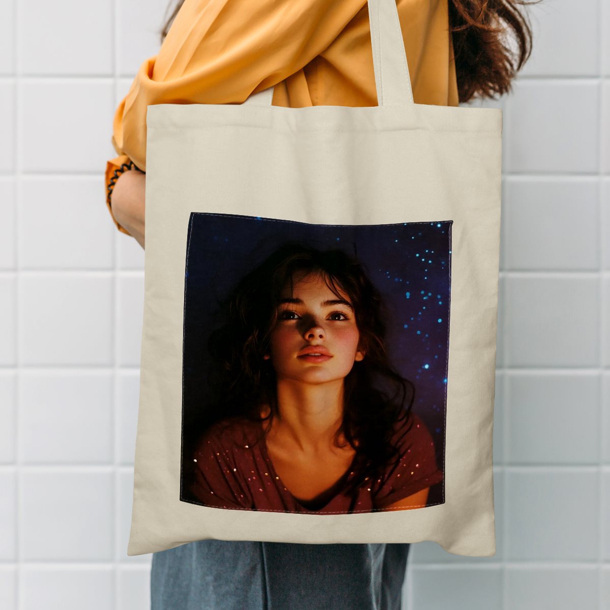 Double-Sided Canvas Bag