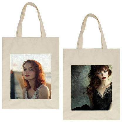 Double-Sided Canvas Bag