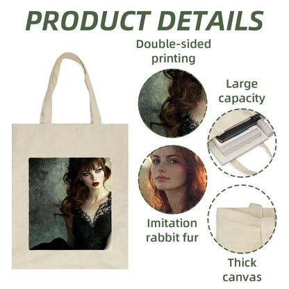 Double-Sided Canvas Bag