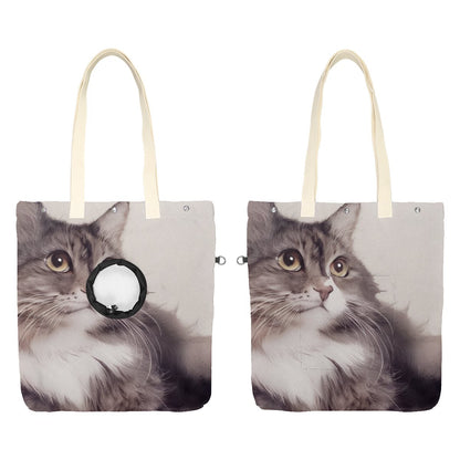 Pet canvas bag