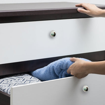White Round Drawer Pulls Handle