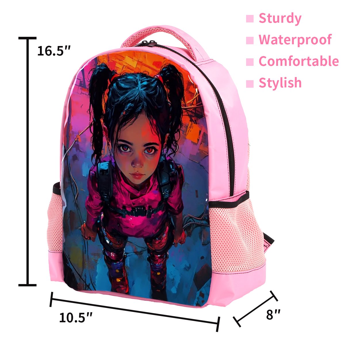 Twill PVC Backpack
